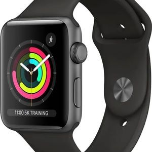 USED Black Apple Watch Series 3 GPS 38 mm